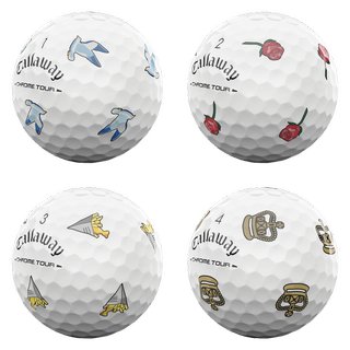 Callaway Limited Edition Chrome Tour Major Series: July Major pelotas de golf 2026 (12 pelotas)
