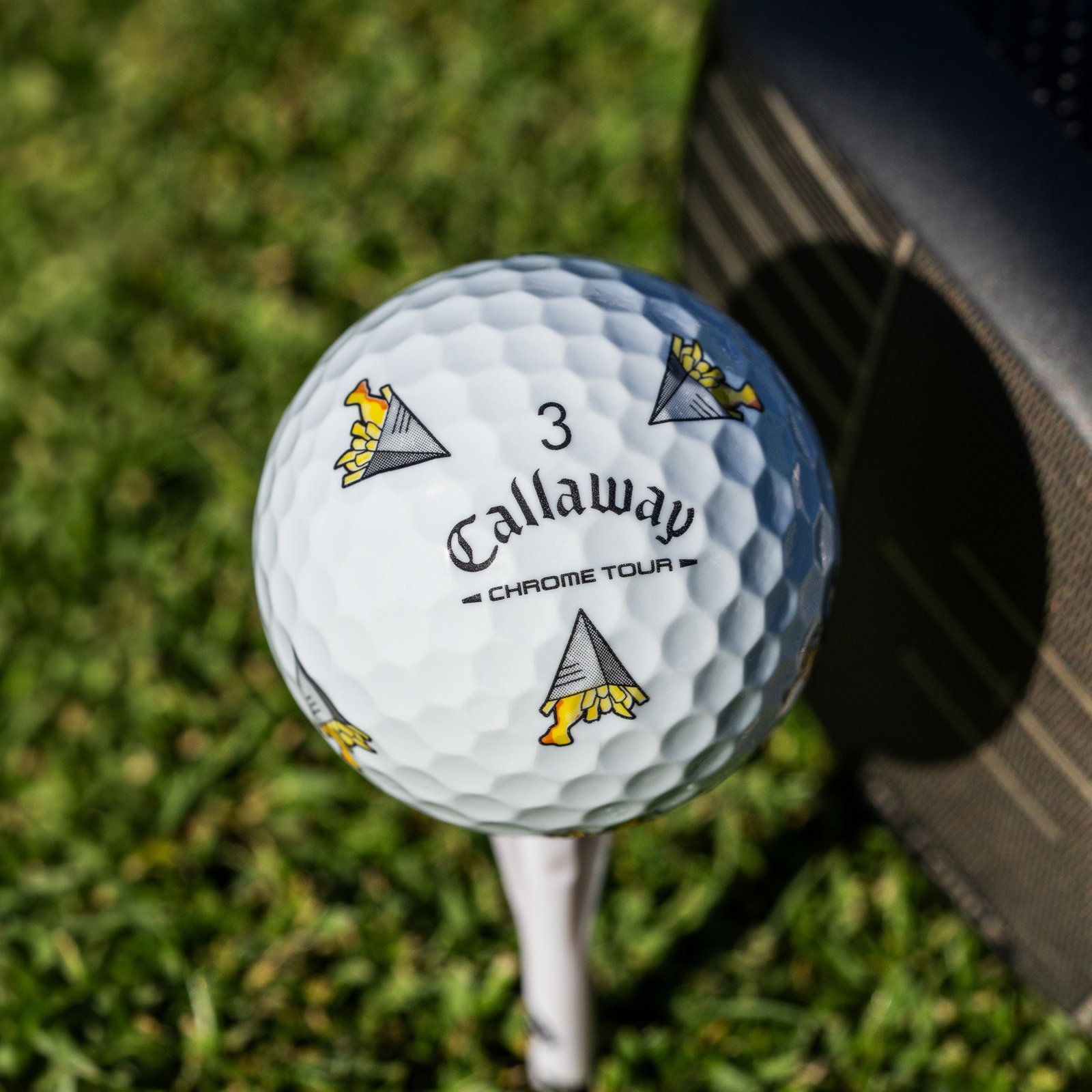 Callaway Limited Edition Chrome Tour Major Series: July Major pelotas de golf 2026 (12 pelotas)