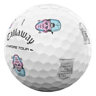 Callaway Chrome Tour Truvis pelotas de golf, Halloween