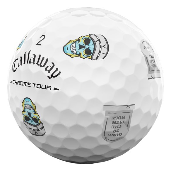 Callaway Chrome Tour Truvis pelotas de golf, Halloween