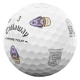 Callaway Chrome Tour Truvis pelotas de golf, Halloween
