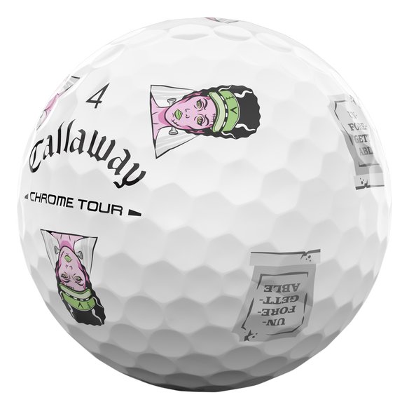 Callaway Chrome Tour Truvis pelotas de golf, Halloween