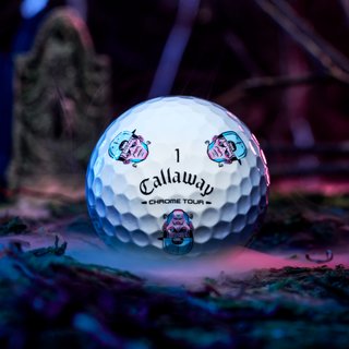 Callaway Chrome Tour Truvis pelotas de golf, Halloween