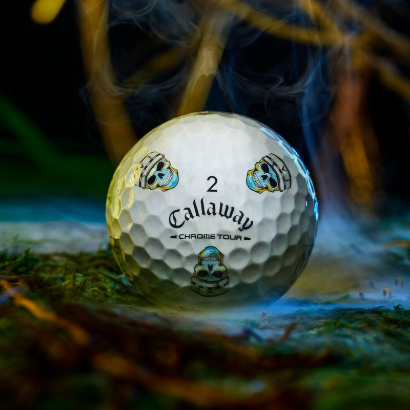 Callaway Chrome Tour Truvis pelotas de golf, Halloween