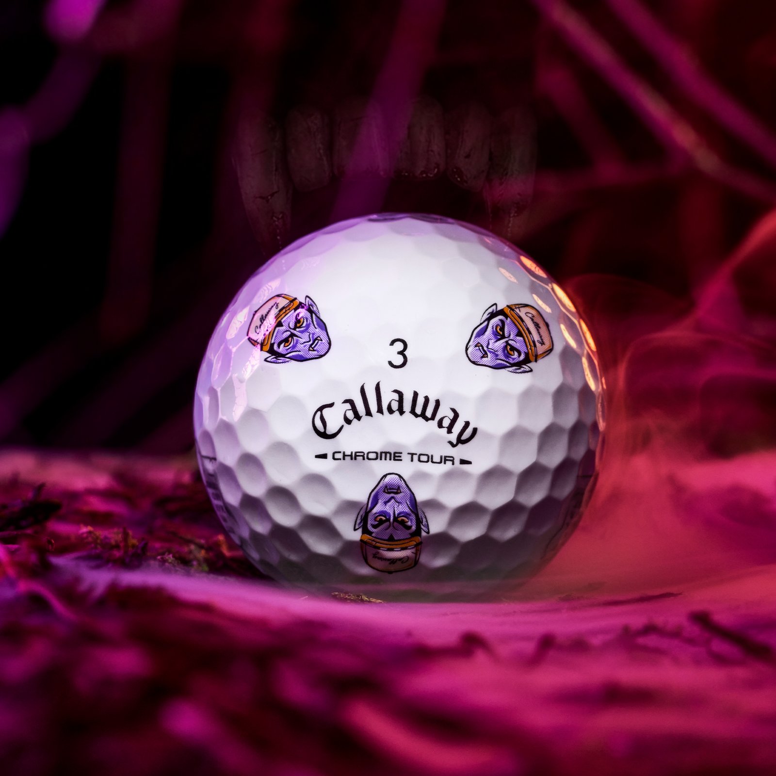 Callaway Chrome Tour Truvis pelotas de golf, Halloween