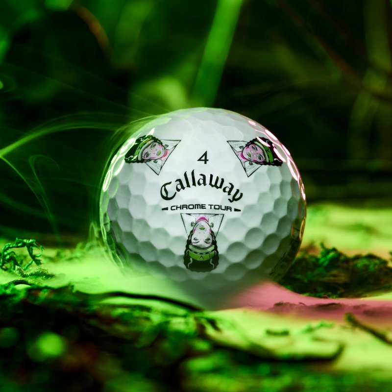 Callaway Chrome Tour Truvis pelotas de golf, Halloween