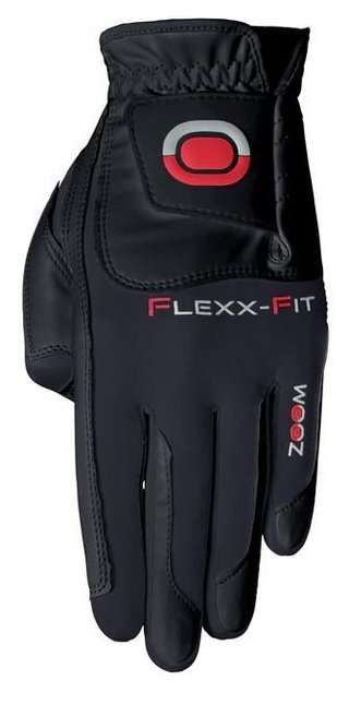 Zoom Hybrid guante de golf para hombre, negro