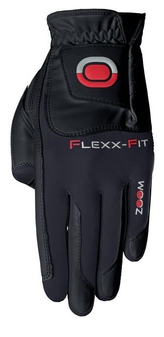 Zoom Hybrid guante de golf para hombre, negro