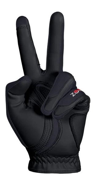 Zoom Hybrid guante de golf para hombre, negro