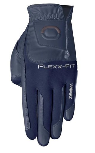 Zoom Hybrid guante de golf para hombre, azul marino oscuro