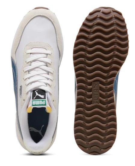 Puma Golf Puma Helsinki G zapatos de golf para hombre, blanco/azul marino