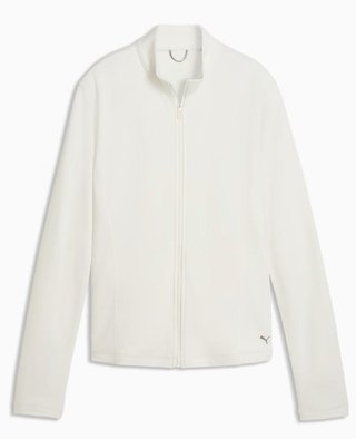 Puma Pure Textured Full-Zip chaqueta de mujer, warm white
