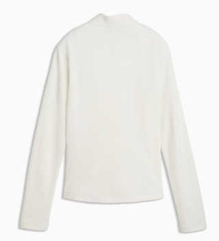 Puma Pure Textured Full-Zip chaqueta de mujer, warm white