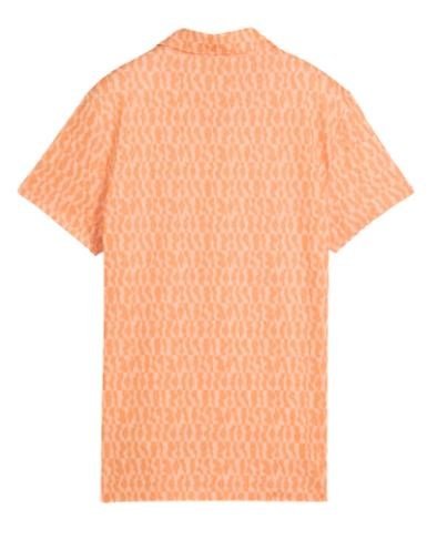 Puma Cloudspun Wavey polo de mujer, melon glow
