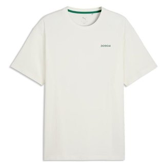 Puma 30904 polo de hombre, warm white/green