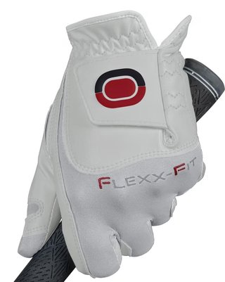Zoom Hybrid guante de golf para mujer, blanco