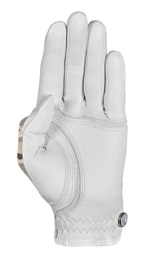 Zoom Sun Style Powernet guante de golf de mujer, blanco/beige camuflaje