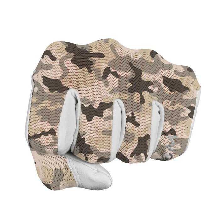 Zoom Sun Style Powernet guante de golf de mujer, blanco/beige camuflaje