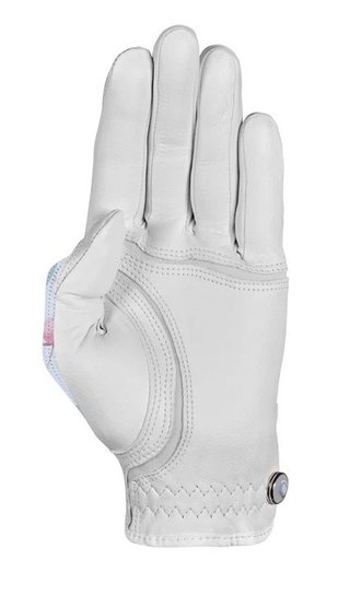 Zoom Sun Style Powernet guante de golf de mujer, blanco/flor