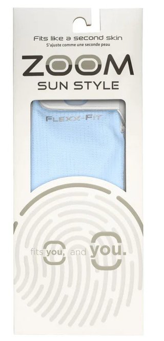 Zoom Sun Style Powernet guante de golf de mujer, blanco/azul hielo