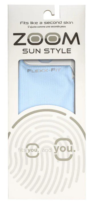 Zoom Sun Style Powernet guante de golf de mujer, blanco/azul hielo
