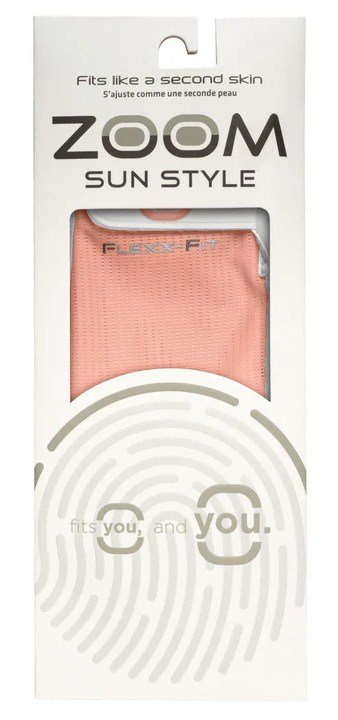 Zoom Zoom Sun Style Powernet guante de golf para mujer, blanco/melocotón