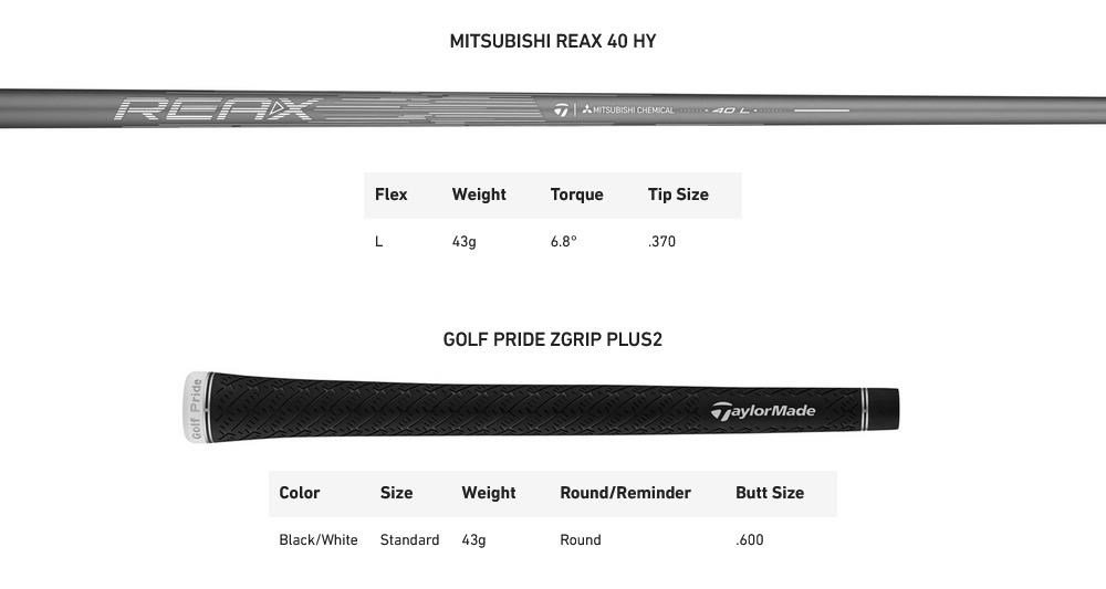 TaylorMade Qi4D Max Lite híbrido de mujer