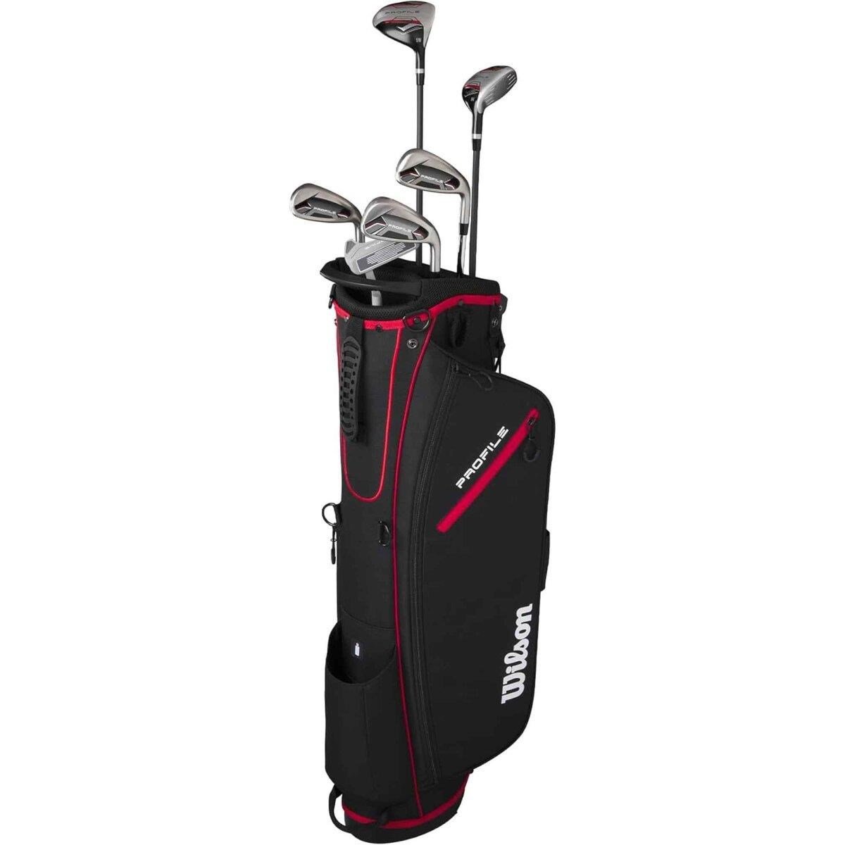Wilson Profile set de golf para hombre, diestro/zurdo, con bolsa