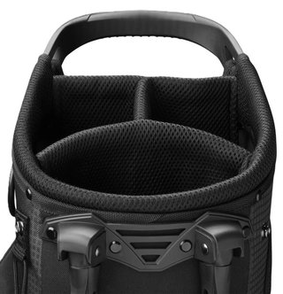 Wilson Profile set de golf para hombre, acero, MRH + bolsa, negro/rojo/plata