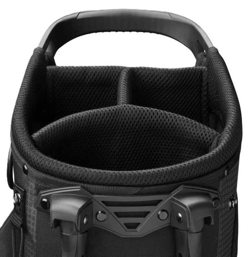 Wilson Profile set de golf para hombre, acero, MRH + bolsa, negro/rojo/plata