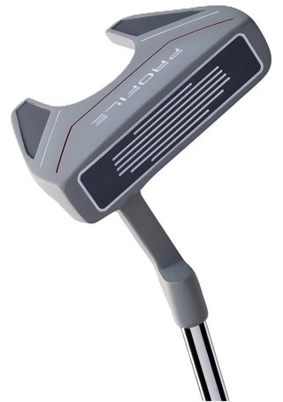 Wilson Profile set de golf para hombre, acero, MRH + bolsa, negro/rojo/plata
