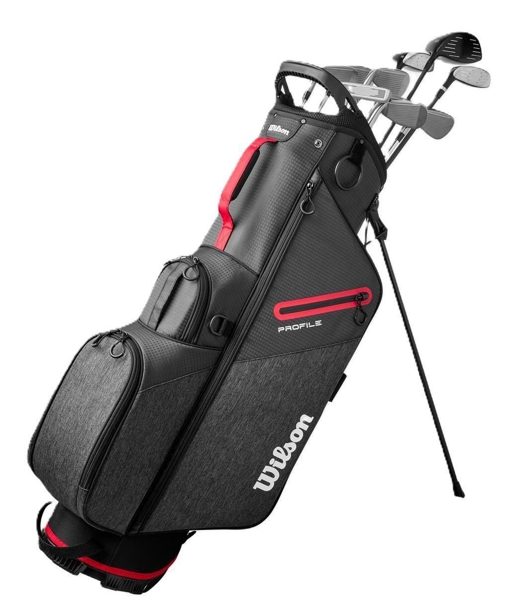 Wilson Profile set de golf para hombre (grafito), MRH + bolsa stand