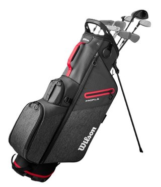 Wilson Profile set de golf para hombre (grafito), MRH + bolsa stand