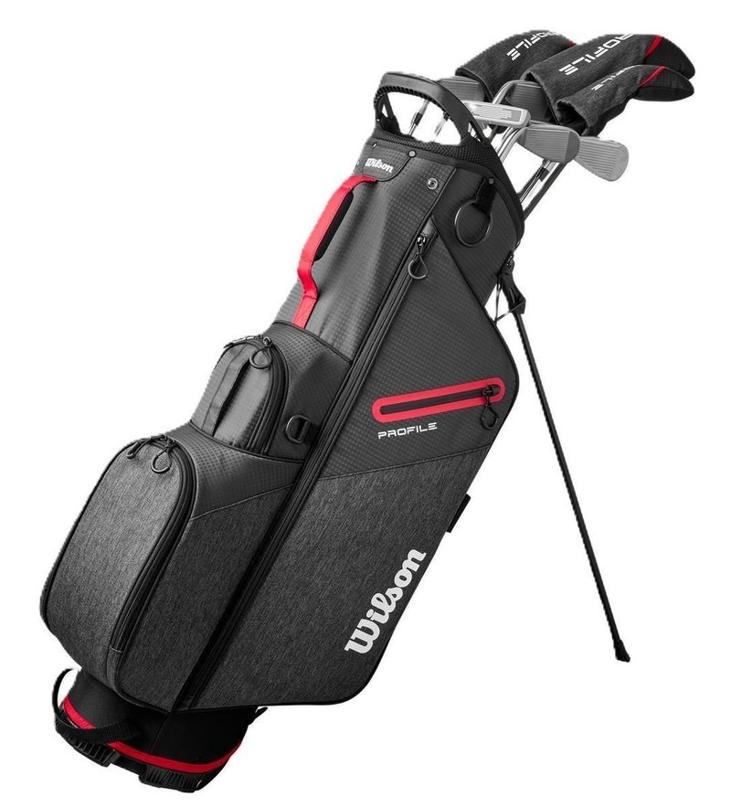 Wilson Profile set de golf para hombre (grafito), MRH + bolsa stand
