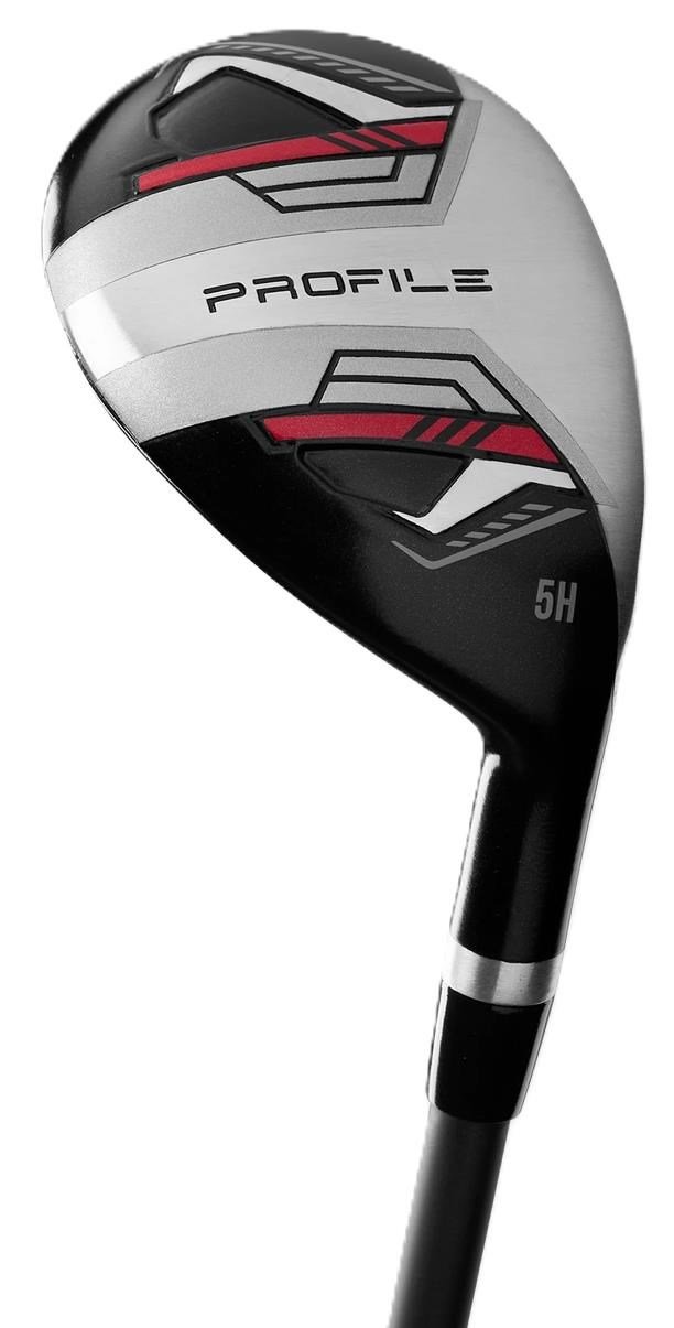Wilson Profile set de golf para hombre (grafito), zurdo + bolsa stand
