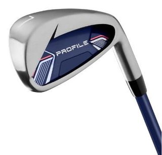 Wilson Profile Ladies Golf Set, LLH + bolsa de carro, navy/oro rosa/plata