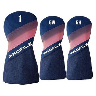 Wilson Profile Ladies Golf Set, LLH + bolsa de carro, navy/oro rosa/plata