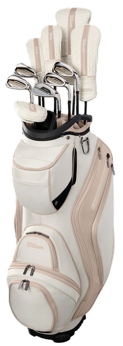 Wilson Aurora set de golf para damas (grafito), diestro + bolsa de carro
