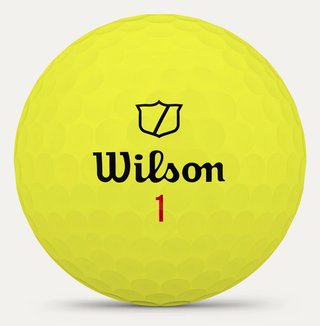 Wilson Staff Model X pelotas de golf 2026, amarillas
