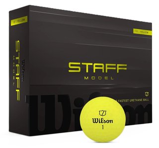 Wilson Staff Model pelotas de golf amarillas