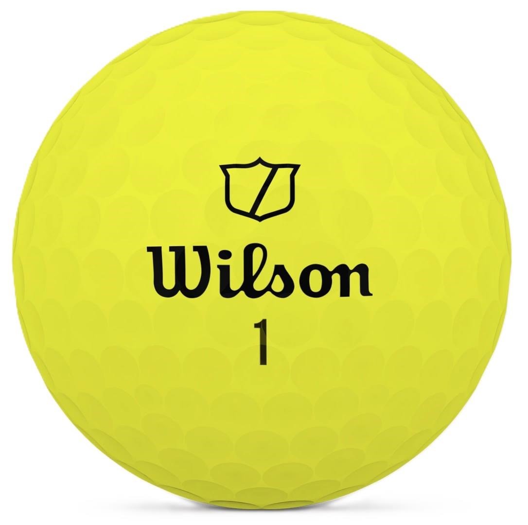 Wilson Staff Model pelotas de golf amarillas
