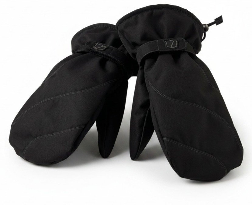 Wilson Winter Mittens guantes de hombre, negro