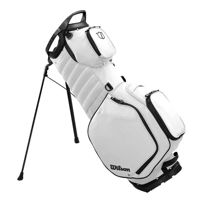 Wilson Talus 14 stand bag, blanco/negro