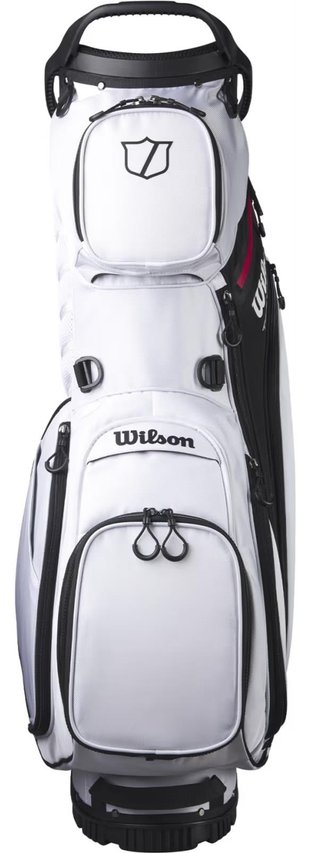 Wilson Talus 14 stand bag, blanco/negro