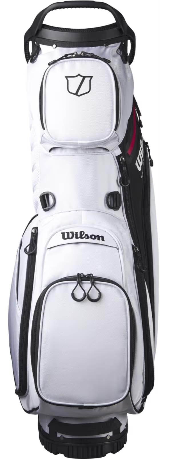 Wilson Talus 14 stand bag, blanco/negro