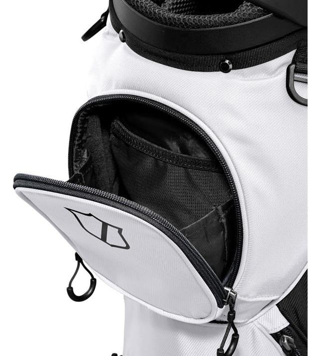Wilson Talus 14 stand bag, blanco/negro