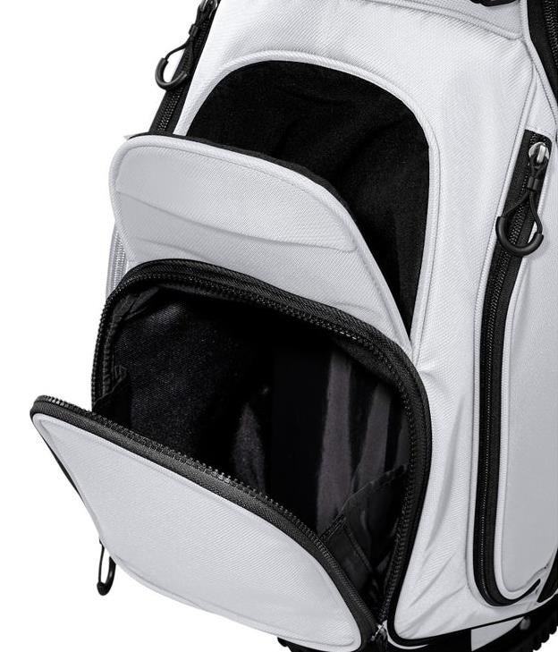 Wilson Talus 14 stand bag, blanco/negro