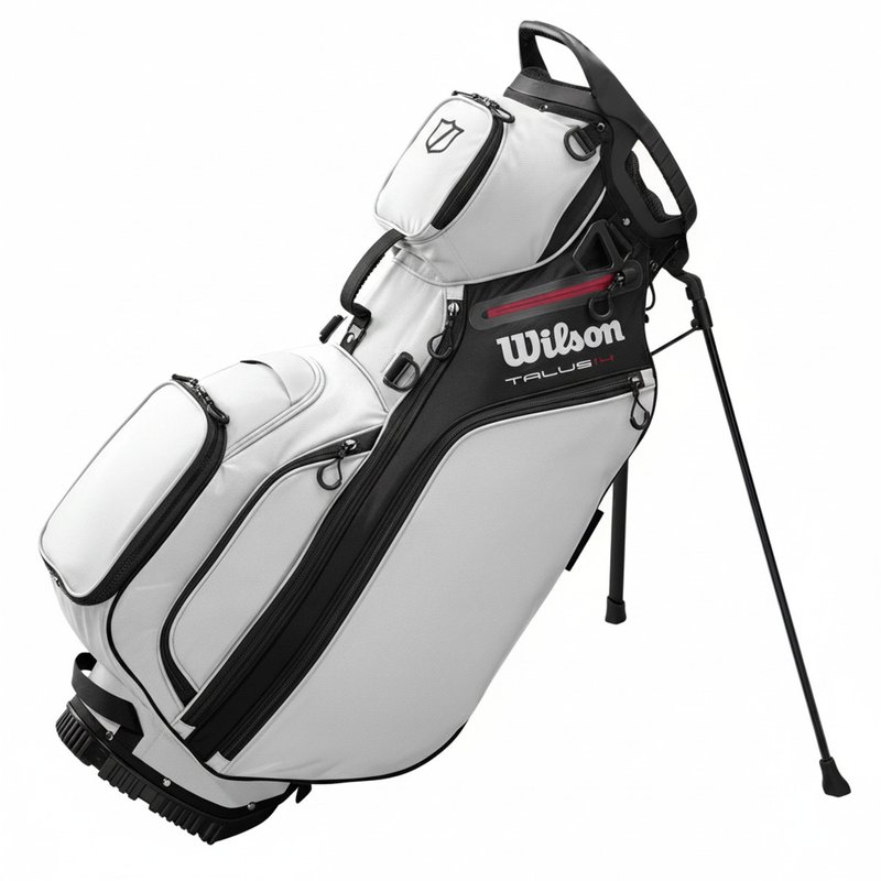 Wilson Talus 14 stand bag, blanco/negro