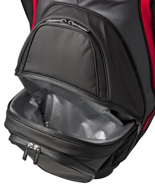 Wilson Alpine Dry cart bag, negro/gris/rojo