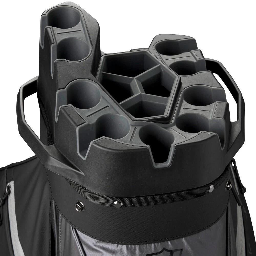 Wilson I-Lock Dry cart bag, gris/caqui/naranja